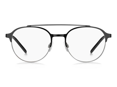 Premium Men Hugo Eyeglasses: HG 1156 - Matte Black Dark Ruthenium - SpecSMART Eye Clinic (Front View)